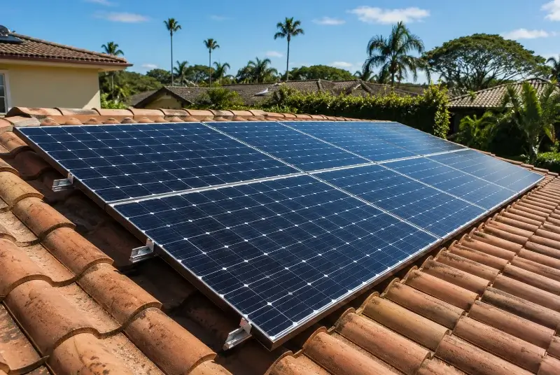 Installation de panneaux solaires à Dumes