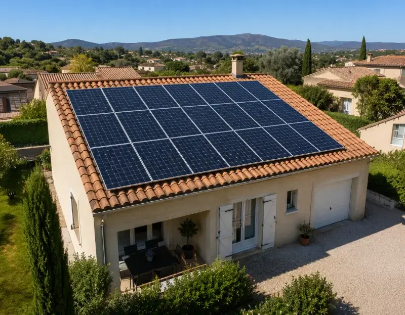 Prime à l'autoconsommation panneaux solaires Dumes — aide financière de l'État